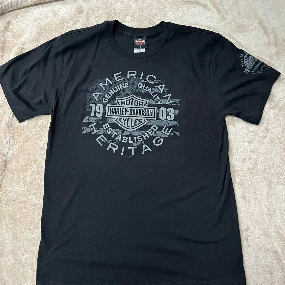 Harley Davidson T-Shirt Bundle of 9 shirts - Picture 9 of 14